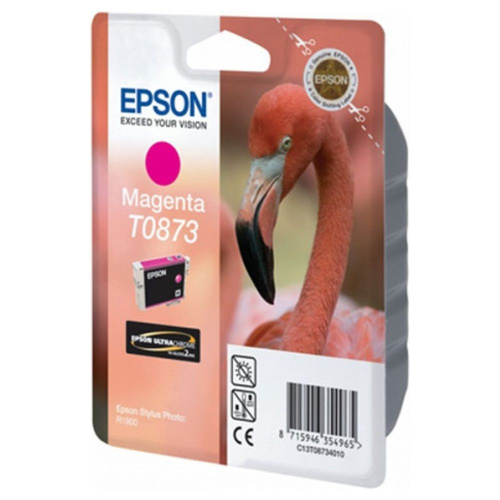Картридж Epson T087340 (T0873, C13T08734010) пурпурный
