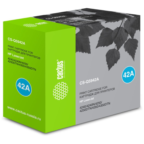Картридж Cactus Q5942A (CS-Q5942A) 42A для HP