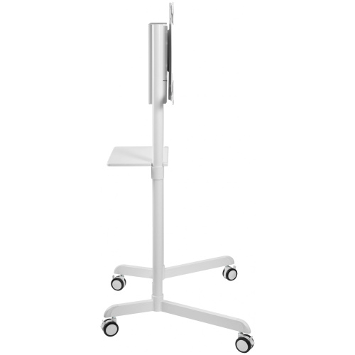Стойка для телевизора напольная Cactus 37"-70", на колесах, до 70кг, белая, CS-ST1146WT