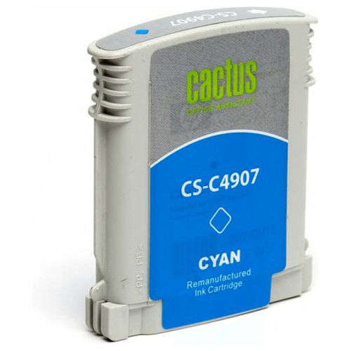 Картридж Cactus C4907A (CS-C4907) 940XL голубой для HP