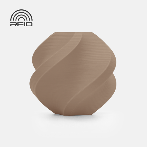 Филамент Bambu Lab PLA Matte 1кг, RFID (без катушки) Matte Latte Brown (11800)