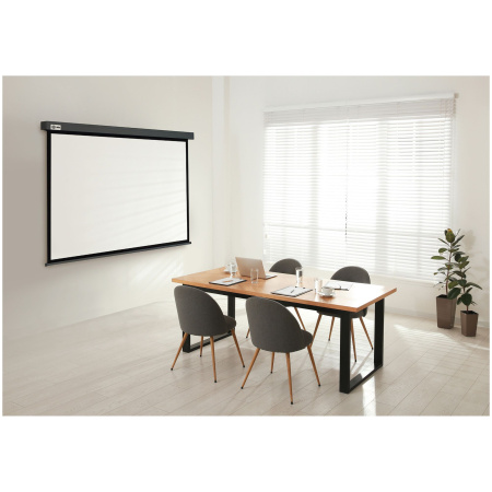 Экран Cactus 170.7x128см Wallscreen, 84", 4:3 настенно-потолочный, рулонный, серый CS-PSW-128X170-SG