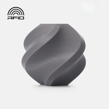 Филамент Bambu Lab PETG Basic 1кг, RFID (с катушкой) Gray (30107)