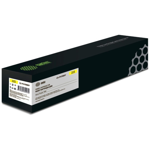 Картридж Cactus 106R01572 (CS-PH7800Y) желтый для Xerox