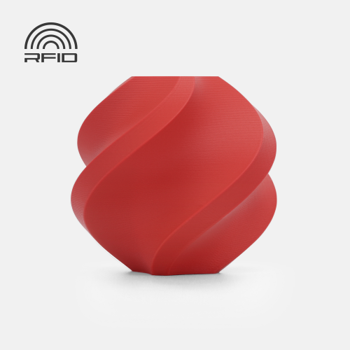 Филамент Bambu Lab PLA Matte 1кг, RFID (с катушкой) Matte Scarlet Red (11200)