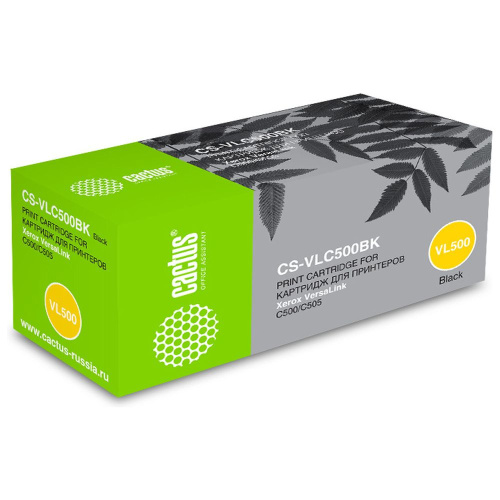 Картридж Cactus 106R03880 (CS-VLC500BK) черный для Xerox