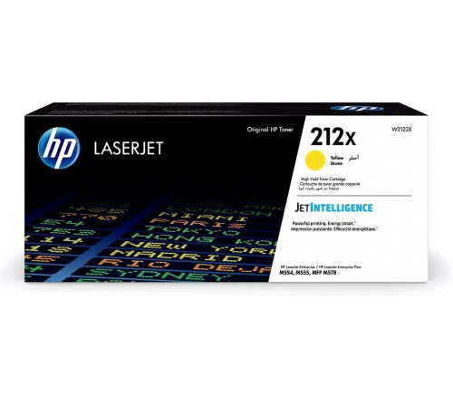 Картридж HP W2122X (212X) желтый