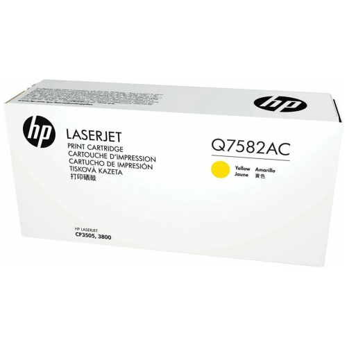 Картридж HP Q7582AC (503A) желтый
