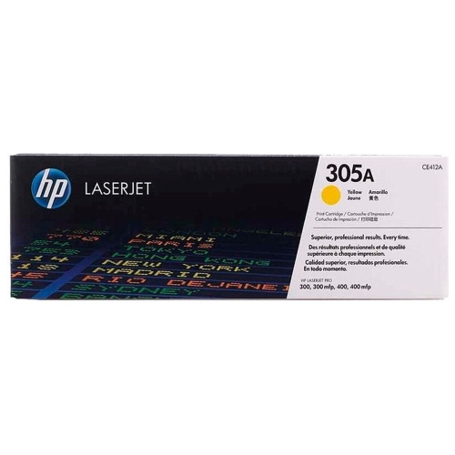 Картридж HP CE412A (305A) желтый