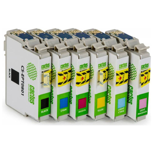 Набор картриджей Cactus T079A (CS-EPT0807) для Epson