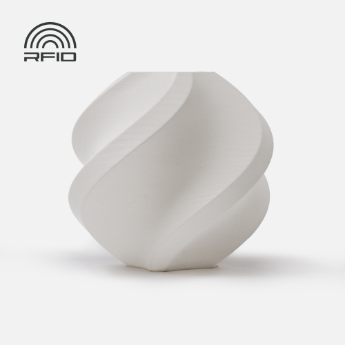 Филамент Bambu Lab PLA Matte 1кг, RFID (с катушкой) Matte Ivory White (11100)