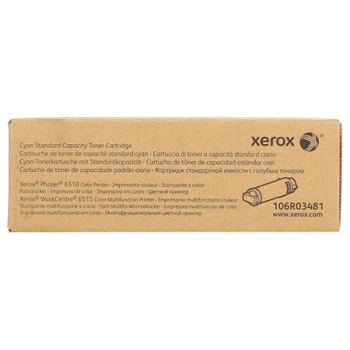 Картридж Xerox 106R03481 голубой