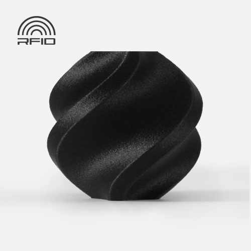 Филамент Bambu Lab PAHT-CF 1кг, RFID (с катушкой) Black (70100)
