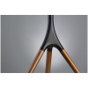 Подставка для телевизора напольная Cactus 45"-65", до 32кг, черная/орех, CS-ST1246BKWN
