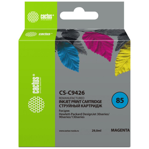 Картридж Cactus C9426A (CS-C9426) 85 пурпурный для HP