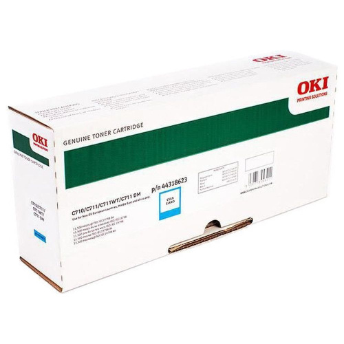 Картридж OKI 44318623/43866107 голубой