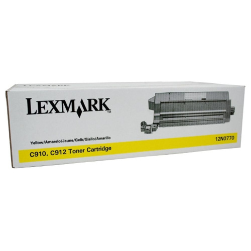 Картридж Lexmark 12N0770 желтый