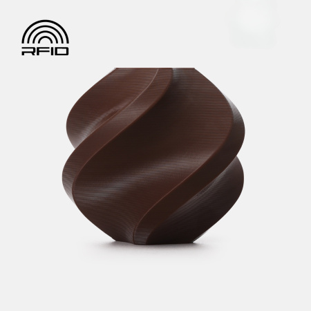 Филамент Bambu Lab PETG Basic 1кг, RFID (с катушкой) Dark Brown (30800)