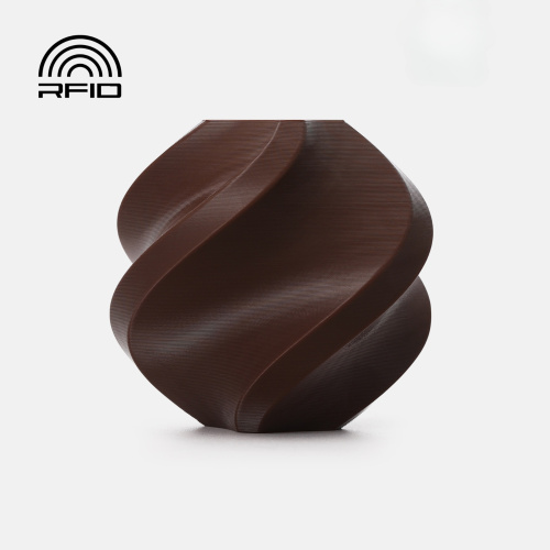 Филамент Bambu Lab PETG Basic 1кг, RFID (с катушкой) Dark Brown (30800)