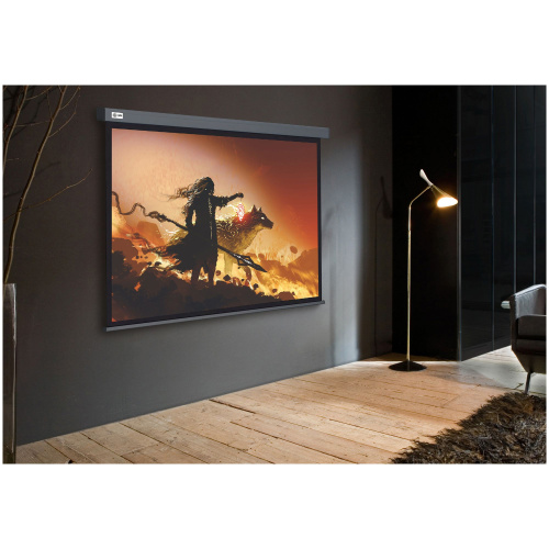 Экран Cactus 213x213см Wallscreen, 119", 1:1 настенно-потолочный, рулонный, серый, CS-PSW-213X213-SG