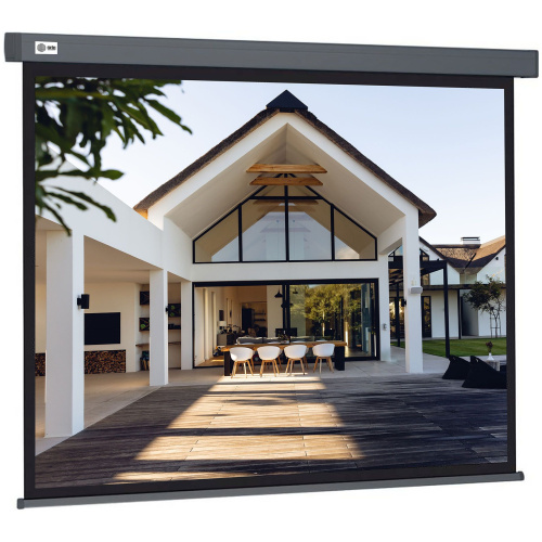 Экран Cactus 274x206см Wallscreen, 135", 4:3 настенно-потолочный рулонный, серый, CS-PSW-206X274-SG