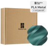 Филамент Bambu Lab PLA Metal 1кг, RFID (с катушкой) Oxide Green Metallic (13500)