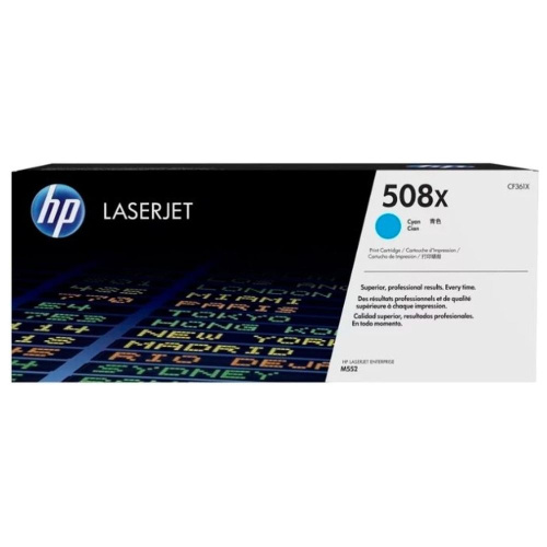 Картридж HP CF361X (508X) голубой
