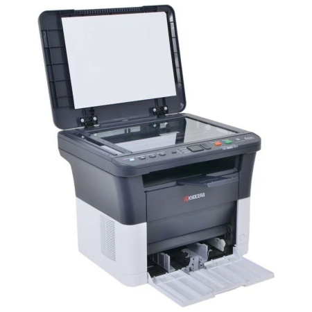 МФУ лазерный Kyocera FS-1020MFP (1102M43RU0 / 1102M43RUV), A4, серый/белый