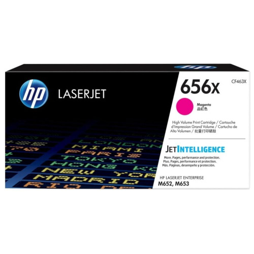 Картридж HP CF463X (655X) пурпурный