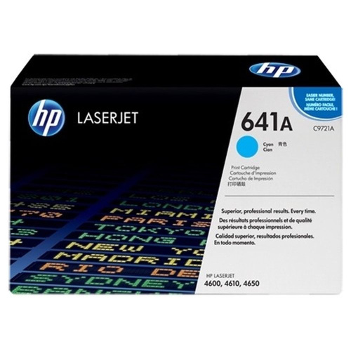 Картридж HP C9721A (641A) голубой