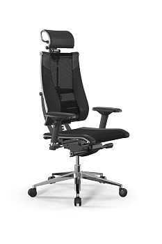 Кресло компьютерное МЕТТА Y 4DF B2-15D - YM93+Infinity+carbon, черный, z252343263