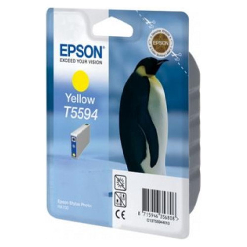 Картридж Epson T559240 (T5592, C13T55924010) голубой