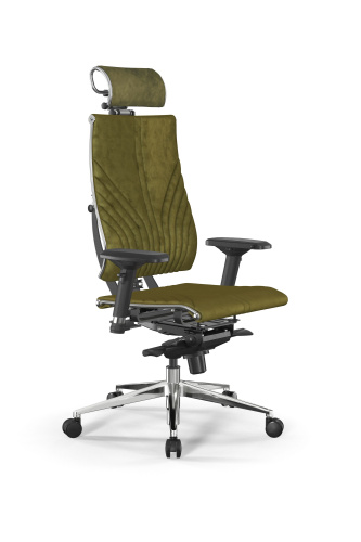 Кресло компьютерное МЕТТА Y 4DF B2-12D - GoyaLE, оливковый, z509232272