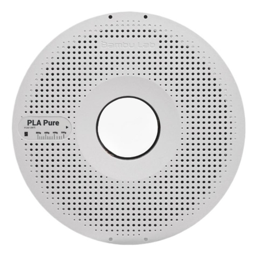Филамент Bambu Lab PLA Pure 1кг, RFID (с катушкой) Absolute Black (17101)