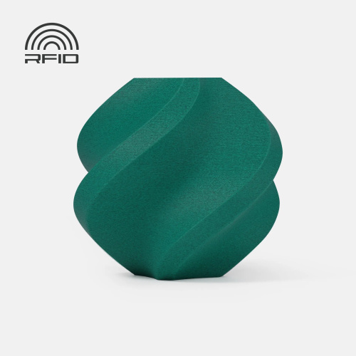 Филамент Bambu Lab PETG-CF 1кг, RFID (с катушкой) Malachite Green (31500)