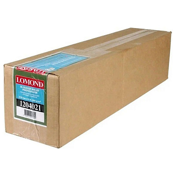 Бумага Lomond A1, 24" 610мм-30м, 200 г/м2 глянцевая 50,8мм (2") 1204021