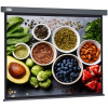 Экран Cactus 150x150см Wallscreen, 84", 1:1 настенно-потолочный рулонный серый, CS-PSW-150X150-SG