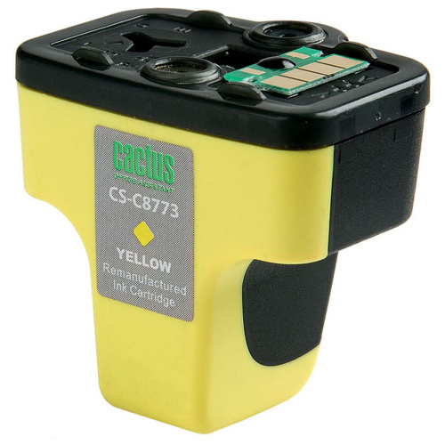 Картридж Cactus C8773H (CS-C8773) 177 желтый для HP
