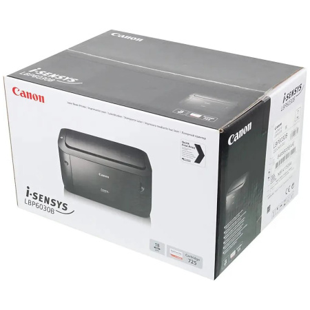 Принтер лазерный Canon i-Sensys LBP6030B (8468B006), A4, черный