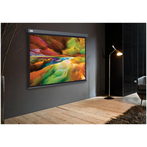 Экран Cactus 203x152см Wallscreen, 100", 4:3 настенно-потолочный, рулонный, серый CS-PSW-152X203-SG