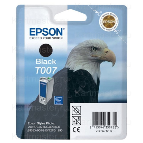 Картридж Epson C13T00740110 (T007) черный