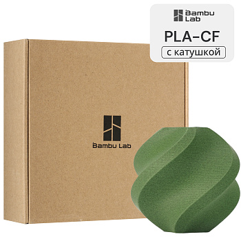 Филамент Bambu Lab PLA-CF 1кг, RFID (с катушкой) Matcha Green (14500)