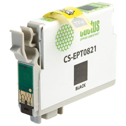 Картридж Cactus T0821 (CS-EPT0821) черный для Epson