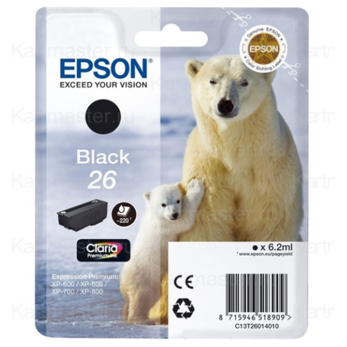 Картридж Epson T2601 (C13T26014010) черный