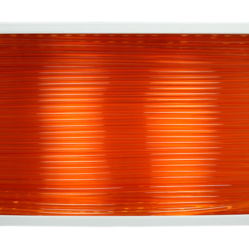 Филамент Bambu Lab PETG Translucent 1кг, RFID (с катушкой) Orange (32300)