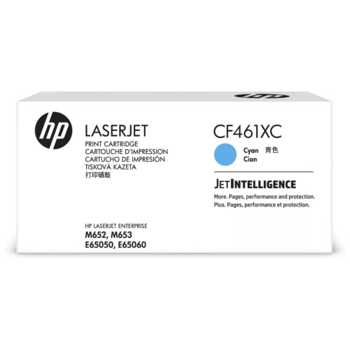 Картридж HP CF461XC (655X) голубой