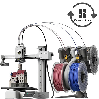 3D-принтер Bambu Lab A1 mini Combo (EU) Refurbished
