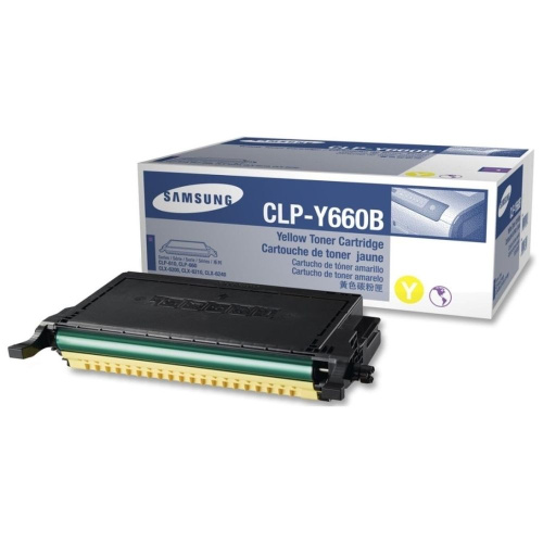 Картридж Samsung CLP-Y660B