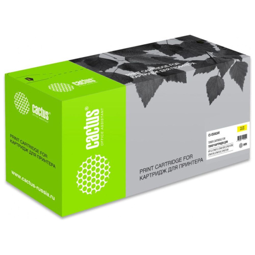 Картридж Cactus CB382A (CS-CB382AR) 824A желтый для HP