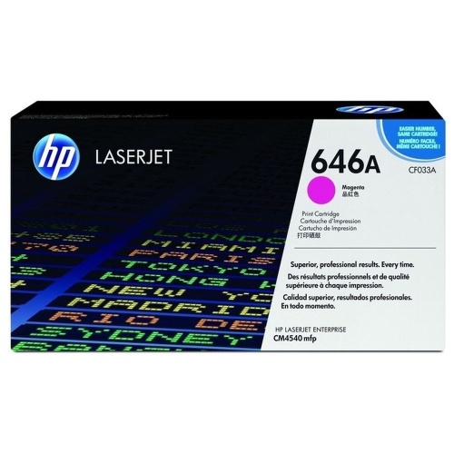 Картридж HP CF033A (646A) пурпурный